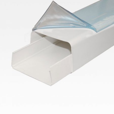 Kanal med omslutande lock och skyddsfilm ClimaLine 80