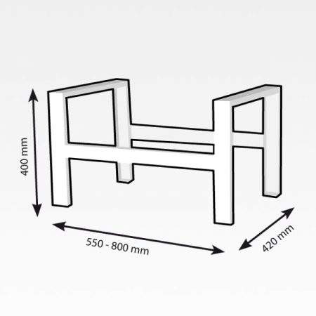 Markstativ dimension 400