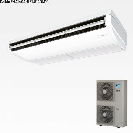 Daikin FHA140A-RZAG140MY1 SkyAir takh&auml;ngd enhet med Alpha utedel