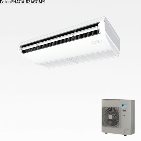Daikin FHA71A + RZAG71MY1 SkyAir takh&auml;ngd enhet med Alpha utedel