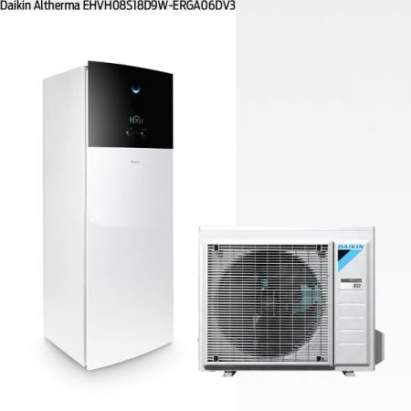 75DA180 Daikin Altherma 3 med EHVH08S18D9W-ERGA06DV3