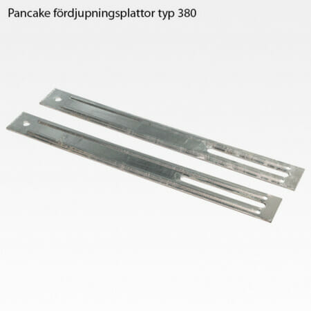 F&ouml;rdjupningsplattor typ 380
