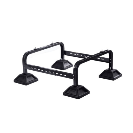 Stort markstativ i svart st&aring;l med stabila gummif&ouml;tter