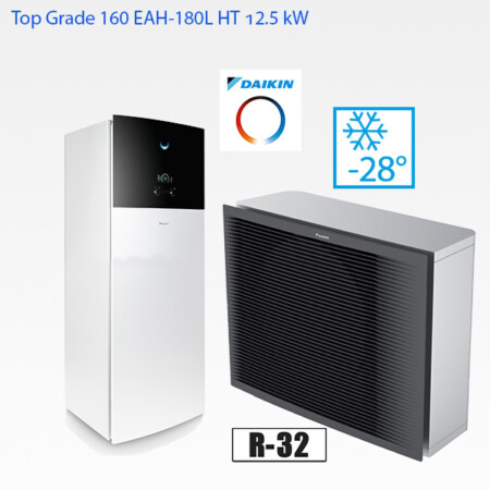 Altherma 3 Top Grade 160EAH180 HT luft/vattenvärmepump