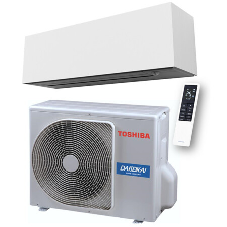 Toshiba Daiseikai 10 - 25 Vit luftv&auml;rmepump
